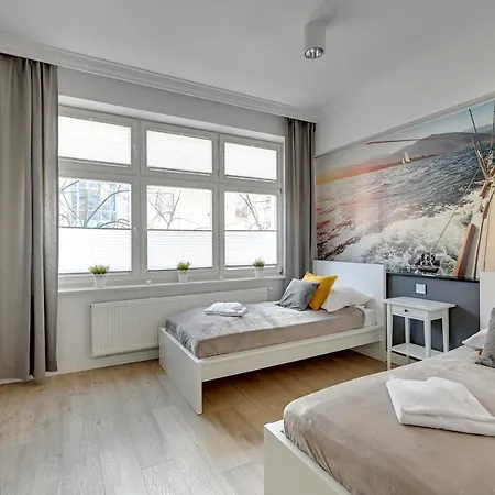 Grand - Haffnera W Samym Sercu Sopotu Lägenhet